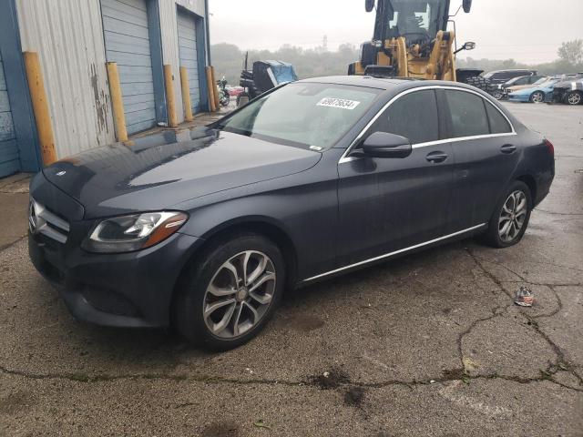 55SWF4KB9GU118492 - 2016 MERCEDES-BENZ C 300 4MATIC GRAY photo 1