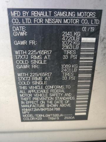 KNMAT2MV8KP534788 - 2019 NISSAN ROGUE S SILVER photo 13