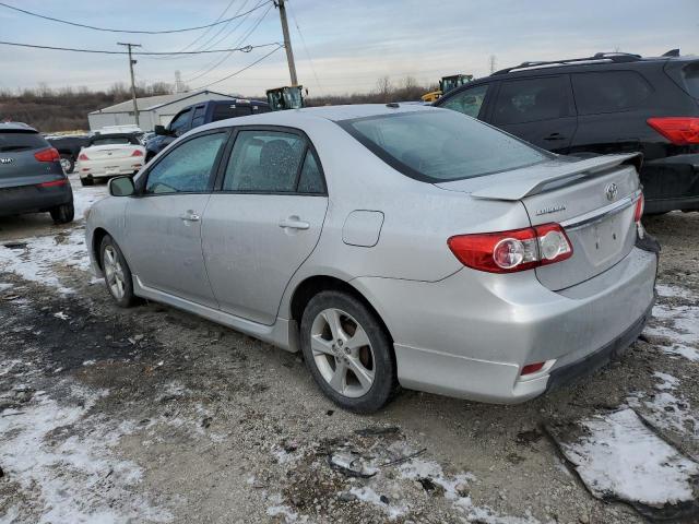 2T1BU4EE3BC717333 - 2011 TOYOTA COROLLA BASE SILVER photo 2