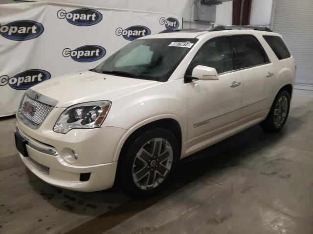 1GKKVTED6CJ382223 - 2012 GMC ACADIA DENALI WHITE photo 1