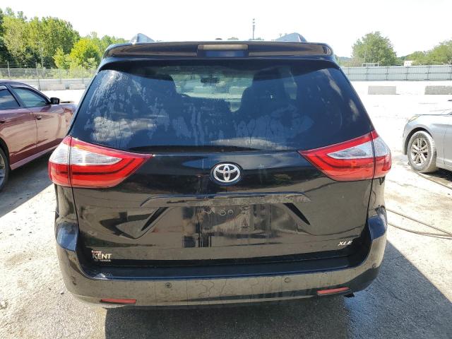 5TDYZ3DC1HS890063 - 2017 TOYOTA SIENNA XLE BLACK photo 6