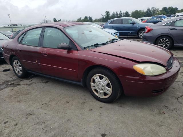 1FAFP52224A165362 - 2004 FORD TAURUS LX MAROON photo 4