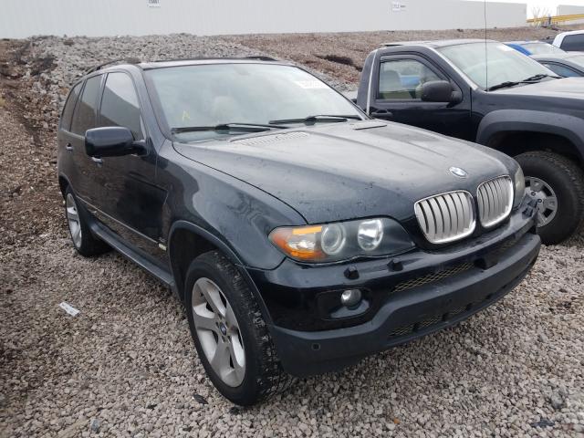 5UXFB53575LV16921 - 2005 BMW X5 4.4I BLACK photo 1