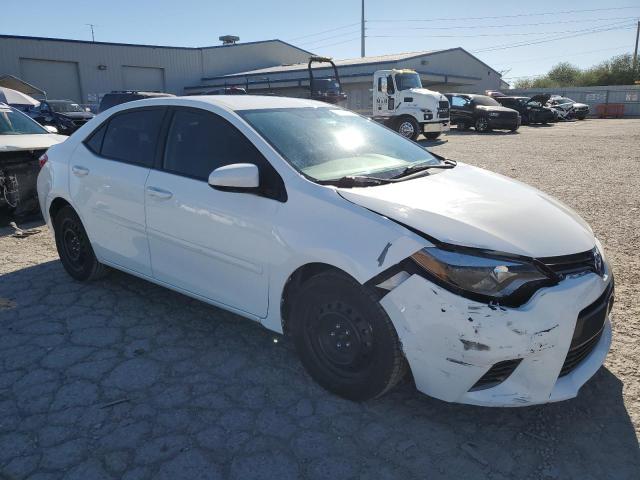 5YFBURHE5GP366408 - 2016 TOYOTA COROLLA L WHITE photo 4