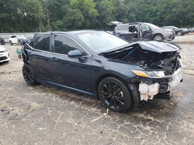 4T1B11HK4JU577802 - 2018 TOYOTA CAMRY L 蓝色 照片 4