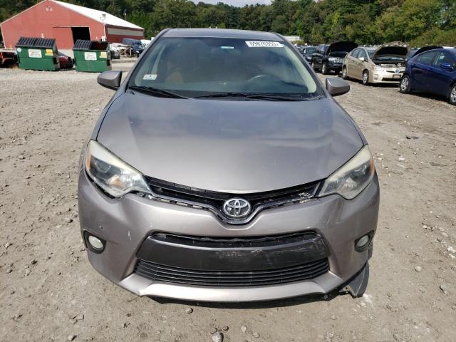 5YFBPRHE9FP266429 - 2015 TOYOTA COROLLA ECO GRAY photo 5