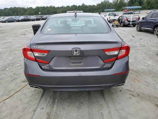 1HGCV2F95KA004818 - 2019 HONDA ACCORD TOURING Серый фото 6
