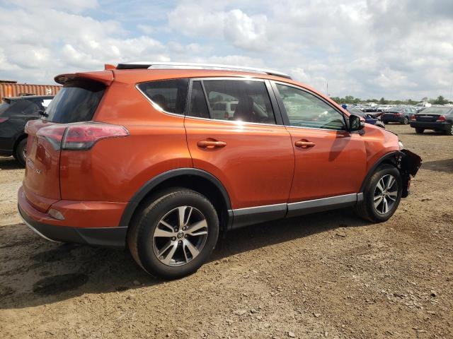 JTMWFREV5GJ099744 - 2016 TOYOTA RAV4 XLE ORANGE photo 3