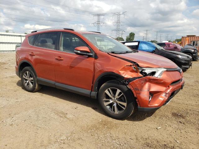 JTMWFREV5GJ099744 - 2016 TOYOTA RAV4 XLE ORANGE photo 4