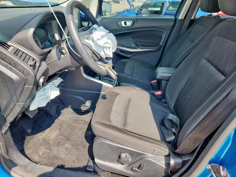 MAJ3P1TE6JC190432 - 2018 FORD ECOSPORT SE Կապույտ լուսանկար 7