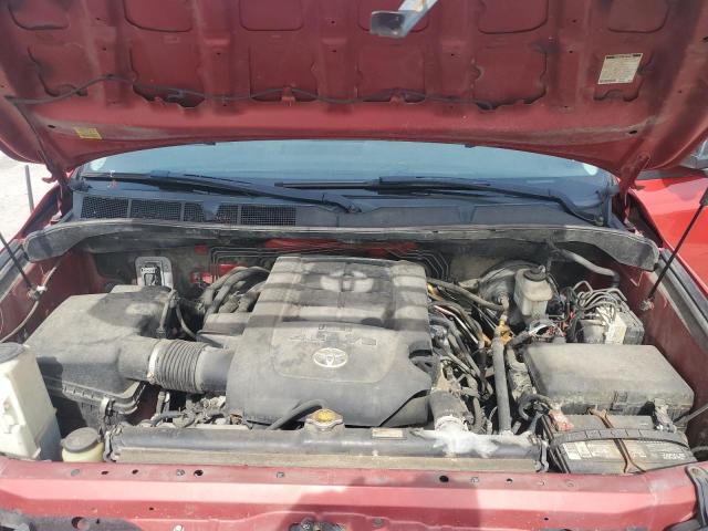 5TFUM5F17CX028814 - 2012 TOYOTA TUNDRA DOUBLE CAB SR5 RED photo 11