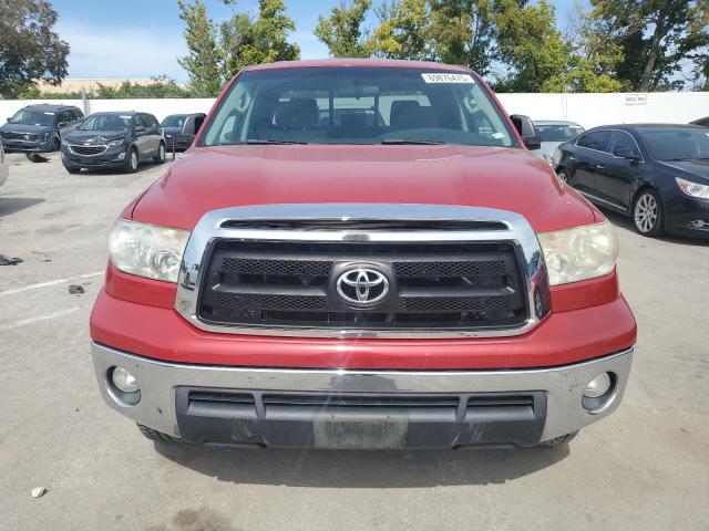 5TFUM5F17CX028814 - 2012 TOYOTA TUNDRA DOUBLE CAB SR5 RED photo 5