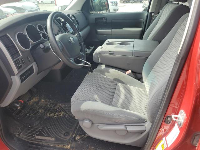 5TFUM5F17CX028814 - 2012 TOYOTA TUNDRA DOUBLE CAB SR5 RED photo 7