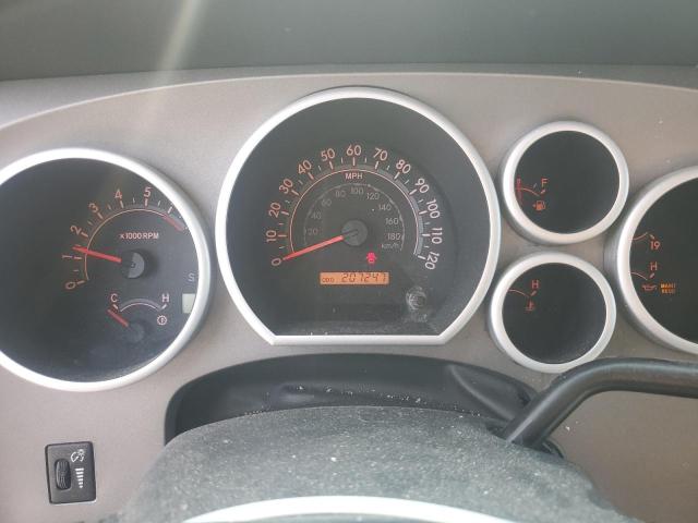 5TFUM5F17CX028814 - 2012 TOYOTA TUNDRA DOUBLE CAB SR5 RED photo 9