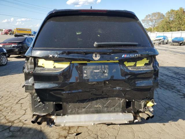 5UXCX6C01M9E31442 - 2021 BMW X7 M50I BLACK photo 6