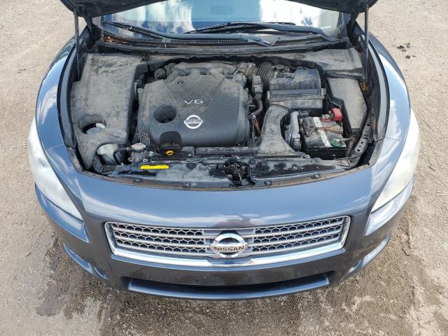 1N4AA5AP2AC844220 - 2010 NISSAN MAXIMA S GRAY photo 11
