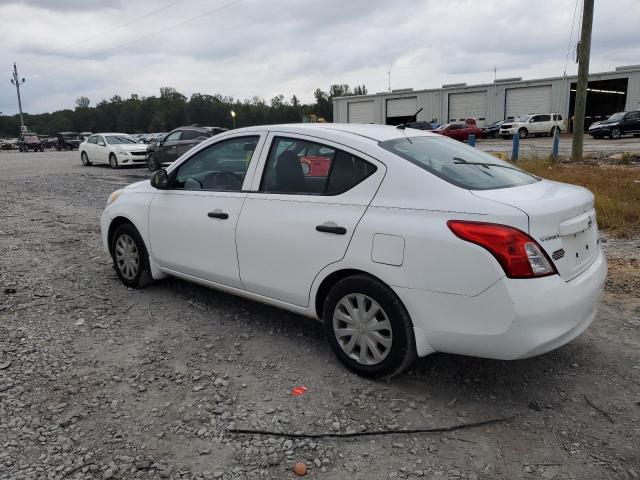 3N1CN7AP1EL869609 - 2014 NISSAN VERSA S WHITE photo 2