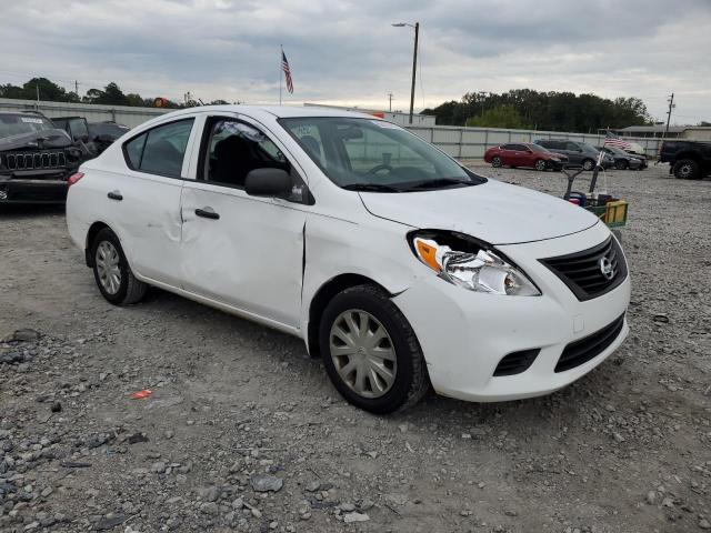 3N1CN7AP1EL869609 - 2014 NISSAN VERSA S WHITE photo 4