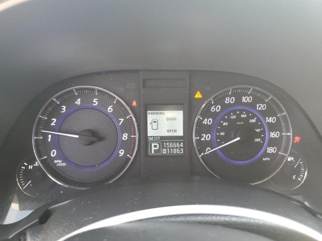 JN8CS1MW0DM172866 - 2013 INFINITI FX37 BLACK photo 9