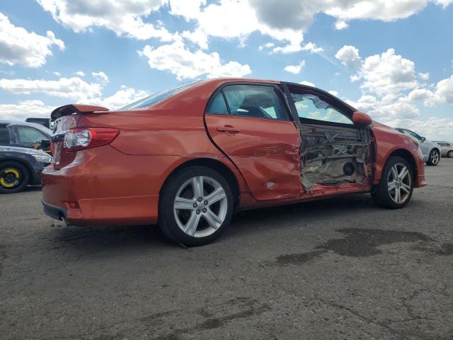 2T1BU4EE3DC087039 - 2013 TOYOTA COROLLA BASE Turuncu fotoğraf 3