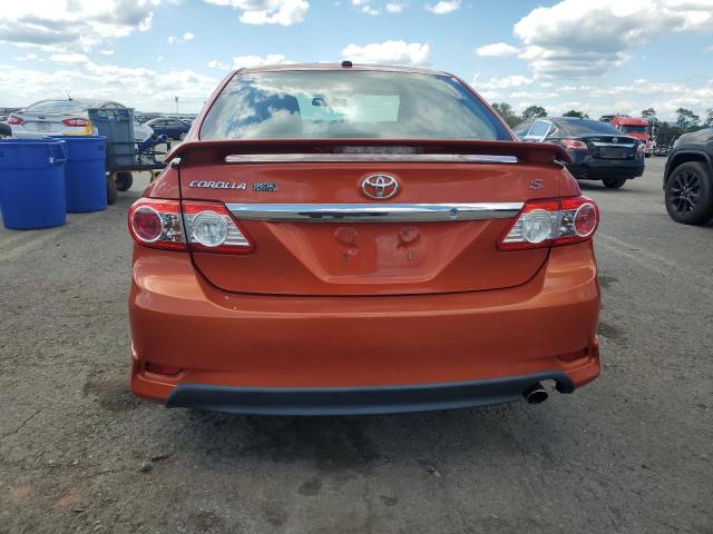 2T1BU4EE3DC087039 - 2013 TOYOTA COROLLA BASE Turuncu fotoğraf 6