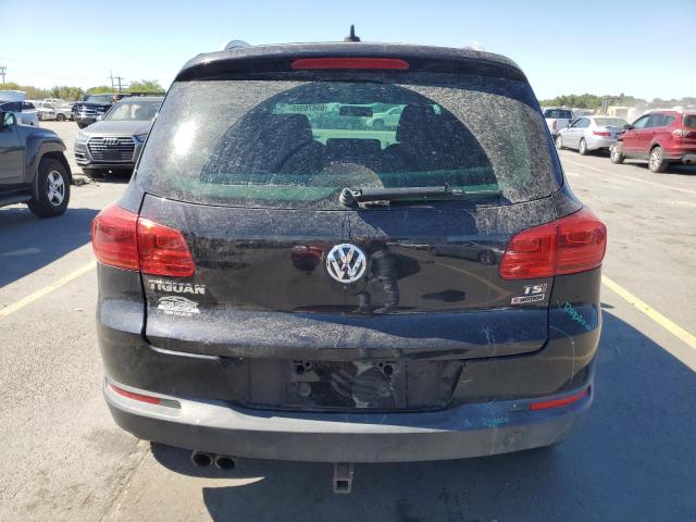 WVGBV7AX9CW548767 - 2012 VOLKSWAGEN TIGUAN S BLACK photo 6