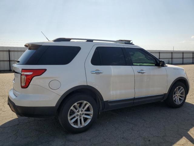 1FM5K7D88FGB60244 - 2015 FORD EXPLORER XLT WHITE photo 3