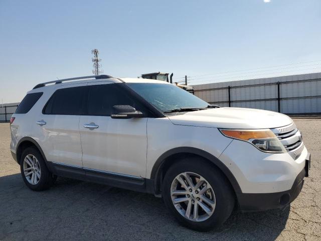 1FM5K7D88FGB60244 - 2015 FORD EXPLORER XLT WHITE photo 4