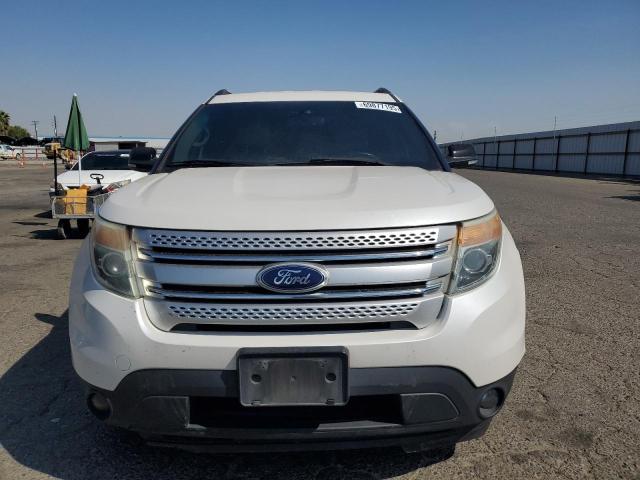 1FM5K7D88FGB60244 - 2015 FORD EXPLORER XLT WHITE photo 5