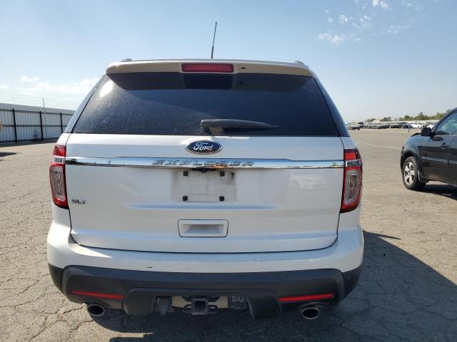1FM5K7D88FGB60244 - 2015 FORD EXPLORER XLT WHITE photo 6