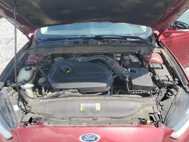 3FA6P0HR7DR137795 - 2013 FORD FUSION SE Бордовый фото 11