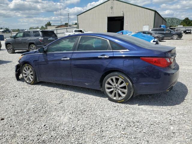 5NPEC4AC6DH579548 - 2013 HYUNDAI SONATA SE BLUE photo 2