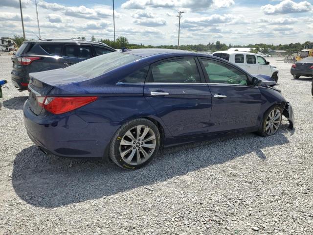5NPEC4AC6DH579548 - 2013 HYUNDAI SONATA SE BLUE photo 3