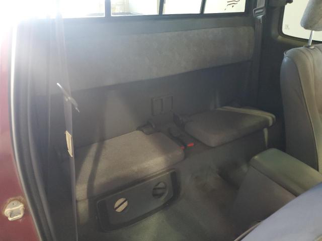 5TESN92N8YZ702781 - 2000 TOYOTA TACOMA XTRACAB PRERUNNER Бордовий фото 10