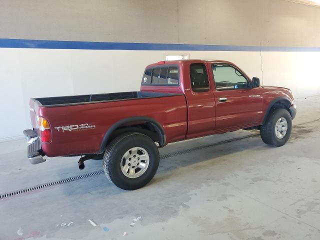 5TESN92N8YZ702781 - 2000 TOYOTA TACOMA XTRACAB PRERUNNER Бордовий фото 3