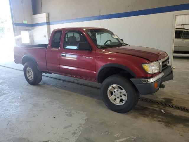 5TESN92N8YZ702781 - 2000 TOYOTA TACOMA XTRACAB PRERUNNER Бордовий фото 4
