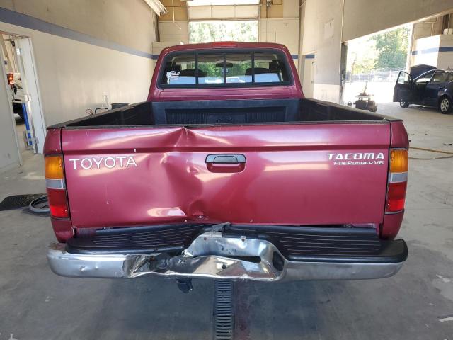 5TESN92N8YZ702781 - 2000 TOYOTA TACOMA XTRACAB PRERUNNER Бордовий фото 6