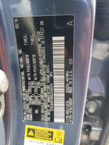 5TDJKRFH6GS346044 - 2016 TOYOTA HIGHLANDER XLE Grafit foto 13