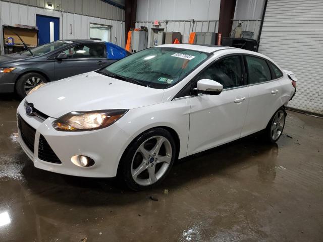 1FADP3J24EL105828 - 2014 FORD FOCUS TITANIUM WHITE photo 1