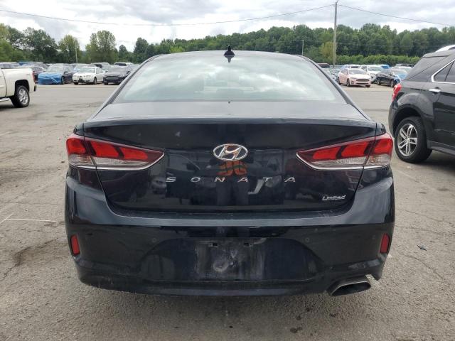 5NPE34AF4JH623942 - 2018 HYUNDAI SONATA SPORT Siyah fotoğraf 6