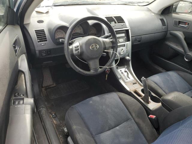 JTKDE177260138099 - 2006 TOYOTA SCION TC BLUE photo 8