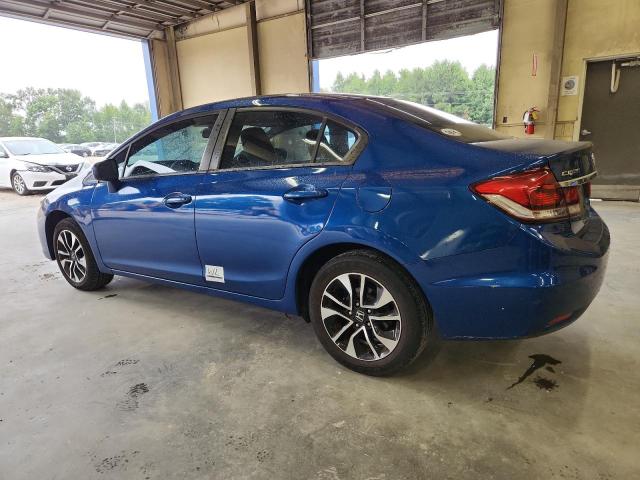 2HGFB2F86EH537277 - 2014 HONDA CIVIC EX Blau Foto 2