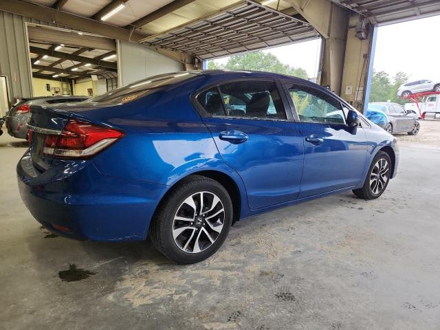 2HGFB2F86EH537277 - 2014 HONDA CIVIC EX Blau Foto 3