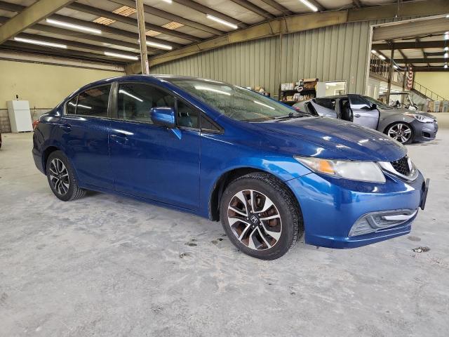 2HGFB2F86EH537277 - 2014 HONDA CIVIC EX Blau Foto 4