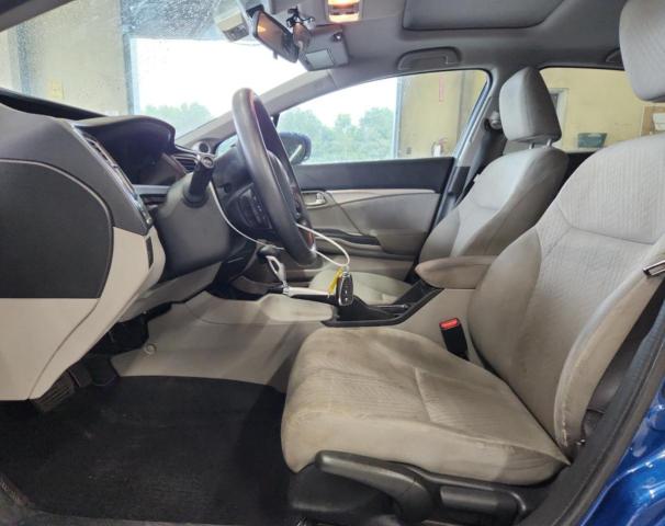 2HGFB2F86EH537277 - 2014 HONDA CIVIC EX Blau Foto 7