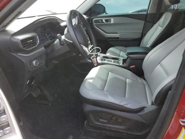 1FMSK7DH0MGA50398 - 2021 FORD EXPLORER XLT Rot Foto 7
