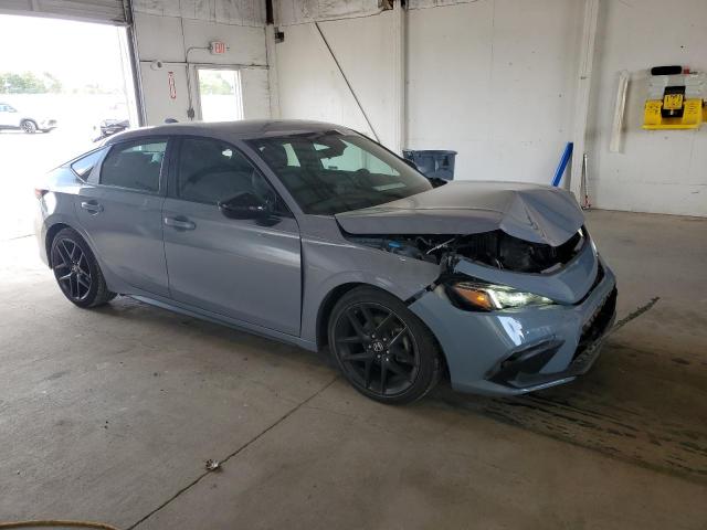 19XFL2H8XNE007561 - 2022 HONDA CIVIC SPORT BLUE photo 4