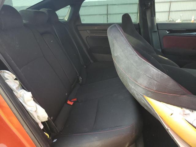 2HGFE1E59NH471803 - 2022 HONDA CIVIC SI ORANGE photo 10