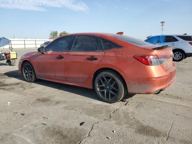 2HGFE1E59NH471803 - 2022 HONDA CIVIC SI ORANGE photo 2