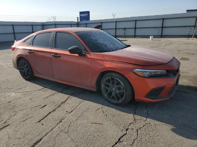 2HGFE1E59NH471803 - 2022 HONDA CIVIC SI ORANGE photo 4